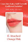 Uzun Süre Kalıcı Hafif Formüllü Kadife Bitişli Tint Peripera Ink Airy Velvet(17Attached Orange Pink)
