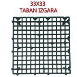 Güvercin Kümes Taban Izgarası (1 m2 9 adet ) Tavuk Taban Izgara,Yer Izgara Güvercin Izgarası 33x33