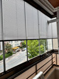 Cam Balkon Ofis Ev Balkon Camı Için Çok Şık Plise Perde