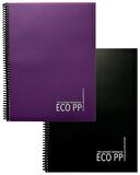 Gıpta Eco PP A4 80 Yaprak Kareli ve Çizgili Defter Seti