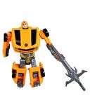 Ctoy Robota Dönüşebilen Araba Turuncu Seri 2