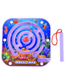 Mase Game Labirent Oyunu Mıknatıs Kalemli Mor YB3249