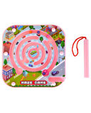 Mase Game Labirent Oyunu Mıknatıs Kalemli Pembe YB3249