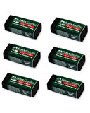 Faber Castell Siyah Silgi 6 Adet 7089 30