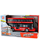 Ctoys City Series İki Katlı Sesli ve Işıklı Super Bus RJ5504