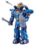 Ctoys Işıklı Sesli ve Roket Atan Savaşçı Mavi Robot 6051