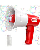 Karsan Oyuncak Köpük Atan Ses Kayıtlı Megafon Kırmızı 44324G