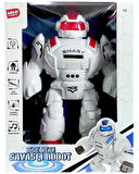 Birlik Oyuncak Uzaktan Kumandalı Full Fonksiyonlu Disk Atan Savaşçı Robot Kırmızı 27115