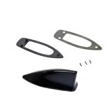 S-Dizayn Honda Civic FC5 ABS Plastik Köpek Balığı Anten Parlak Siyah 2016-2021 A+Kalite