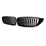 S-Dizayn Bmw 4 Serisi F32/F33/F36 Ön Panjur Böbrek Parlak Siyah Piano Black Düz Model 2012-2017