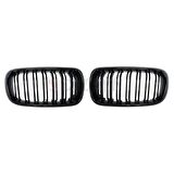 S-Dizayn Bmw X5 F15/F16 Ön Panjur Böbrek Parlak Siyah Piano Black M X5 Model 2014-2016
