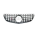 S-Dizayn Mercedes E-Class W207 Ön Panjur Parlak Siyah Piano Black GTR Model 2010-2013