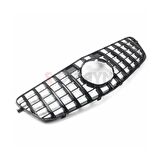 S-Dizayn Mercedes E-Class W212 Ön Panjur Parlak Siyah Piano Black GTR Model 2009-2013