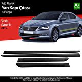 S-Dizayn Skoda Super B ABS Plastik Yan Kapı Koruma Çıtası 2015 Üzeri A+ Kalite