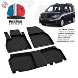 Mercedes Citan 4D Araca Özel Havuzlu Kauçuk Paspas 2008 ve Üzeri