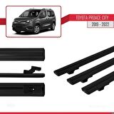 Toyota Proace City 2019-2022 Arası ile uyumlu Basic Model Ara Atkı Tavan Barı SİYAH 3 ADET
