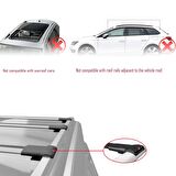 Peugeot Partner 2003-2008 Arası ile uyumlu FLY Model Ara Atkı Tavan Barı GRİ 3 ADET BAR