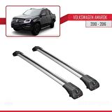 Volkswagen Amarok 2010-2016 Arası ile uyumlu ACE-1 Ara Atkı Tavan Barı GRİ