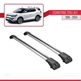 Ssangyong Tivoli XLV 2016 ve Sonrası ile uyumlu ACE-1 Ara Atkı Tavan Barı GRİ