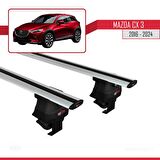 Mazda Cx-3 2016 ve Sonrası ile uyumlu ACE-4 Ara Atkı Tavan Barı GRİ