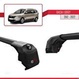 Dacia Lodgy 2012-2022 Arası ile uyumlu ACE-2 Ara Atkı Tavan Barı SİYAH