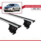 Chevrolet Cruze Hatchback 2009-2016 Arası ile uyumlu ACE-4 Ara Atkı Tavan Barı GRİ
