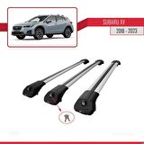 Subaru XV 2018-2021 Arası ile uyumlu ACE-1 Ara Atkı Tavan Barı GRİ 3 ADET BAR