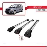 Lada Largus 2012 ve Sonrası ile uyumlu ACE-1 Ara Atkı Tavan Barı GRİ 3 ADET BAR