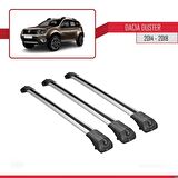 Dacia Duster 2014-2018 Arası ile uyumlu ACE-1 Ara Atkı Tavan Barı GRİ 3 ADET BAR