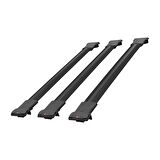 Suzuki XL-7 1999-2006 Arası ile Uyumlu FLY Model Ara Atkı Tavan Barı SİYAH 3 ADET BAR