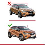 Renault Captur II 2019 ve Sonrası ile Uyumlu ACE-2 Ara Atkı Tavan Barı SİYAH