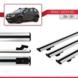 Renault Duster (HS) 2014-2017 Arası ile uyumlu Basic Model Ara Atkı Tavan Barı GRİ 3 ADET