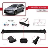 Volkswagen Passat (B7) VARIANT 2010-2015 Arası ile uyumlu FLY Model Ara Atkı Tavan Barı SİYAH