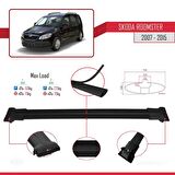 Skoda Roomster 2007-2015 Arası ile uyumlu FLY Model Ara Atkı Tavan Barı SİYAH
