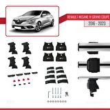 Renault Megane IV Grand Coupé 2016-2023 Arası ile uyumlu ACE-4 Ara Atkı Tavan Barı GRİ
