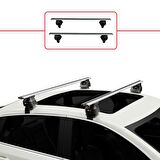 Ford Ka + 2016-2020 Arası ile uyumlu ACE-4 Ara Atkı Tavan Barı GRİ