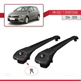 Volkswagen Golf 7 SPORTSVAN 2014-2020 Arası ile uyumlu ACE-1 Ara Atkı Tavan Barı SİYAH