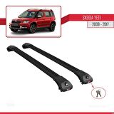 Skoda Yeti 2009-2017 Arası ile uyumlu ACE-1 Ara Atkı Tavan Barı SİYAH
