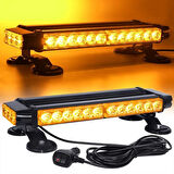 Çakar Lamba Çift Taraflı 30 Led Sarı-Sarı / Lapa524