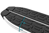 Nissan Skystar 1996-2006 Drs Evo Serisi Krom Kenar Yan Basamak 193 Cm