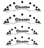 Dodge Neon Uyumlu Brembo Beyaz Kaliper Kapağı 4 Parça Ön Arka Set