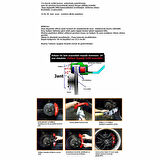 Kia Ceed Uyumlu Brembo Turuncu Kaliper Kapağı 4 Parça Ön Arka Set