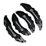 Opel Insignia Uyumlu Brembo Siyah Kaliper Kapağı 4 Parça Ön Arka Set