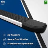 S-Dizayn Citroen C5 Aircross 2 Hybrid Benzinli S-Line Aluminyum Yan Basamak 193 Cm 2025 Üzeri A+ Kalite