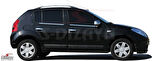 S-Dizayn Dacia Sandero Ayna Kapağı 2 Prç. Abs. Krom 2007-2014