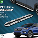 S-Dizayn Ford Kuga 2 OEM Still Pro V1 Aluminyum Yan Basamak 183 Cm 2013-2019