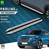 S-Dizayn Hyundai Tucson 3 OEM Still Pro V1 Aluminyum Yan Basamak 173 Cm 2015-2020