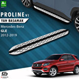 S-Dizayn Mercedes GLE W166 OEM Still Pro V1 Aluminyum Yan Basamak 193 Cm 2012-2019