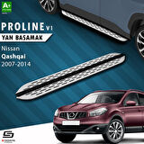 S-Dizayn Nissan Qashqai OEM Still Pro V1 Aluminyum Yan Basamak 173 Cm 2007-2014