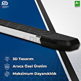 S-Dizayn VW Tiguan 3 NewLine Aluminyum Yan Basamak 183 Cm 2024 Üzeri
